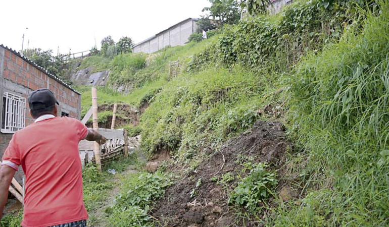 Tres municipios de Risaralda en alerta por posible deslizamientos de tierra